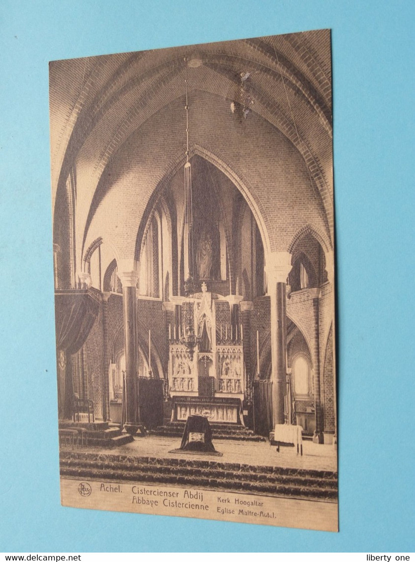 Cistercienser Abdij > Achel - Kerk Hoogaltar ( Edit. Thill ) Anno 1922 ( Zie / Voir Scan ) ! - Hamont-Achel