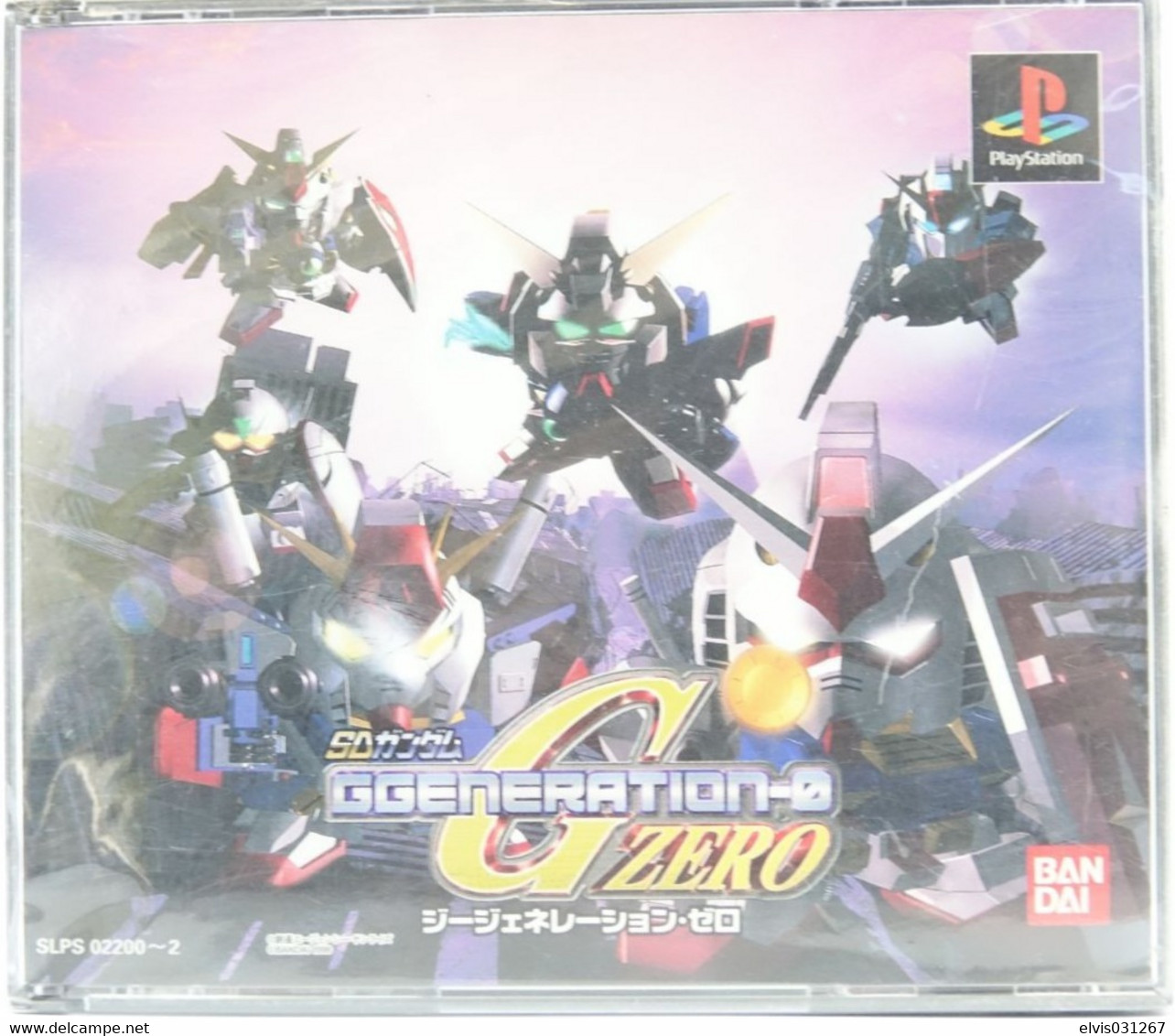 SONY PLAYSTATION ONE PS1 : GUNDAM GGENERATION-0 ZERO GRENDIZER GOLDORAK FACTORY SEALED / NEW OLD STOCK - JAPANESE - JAP - Playstation