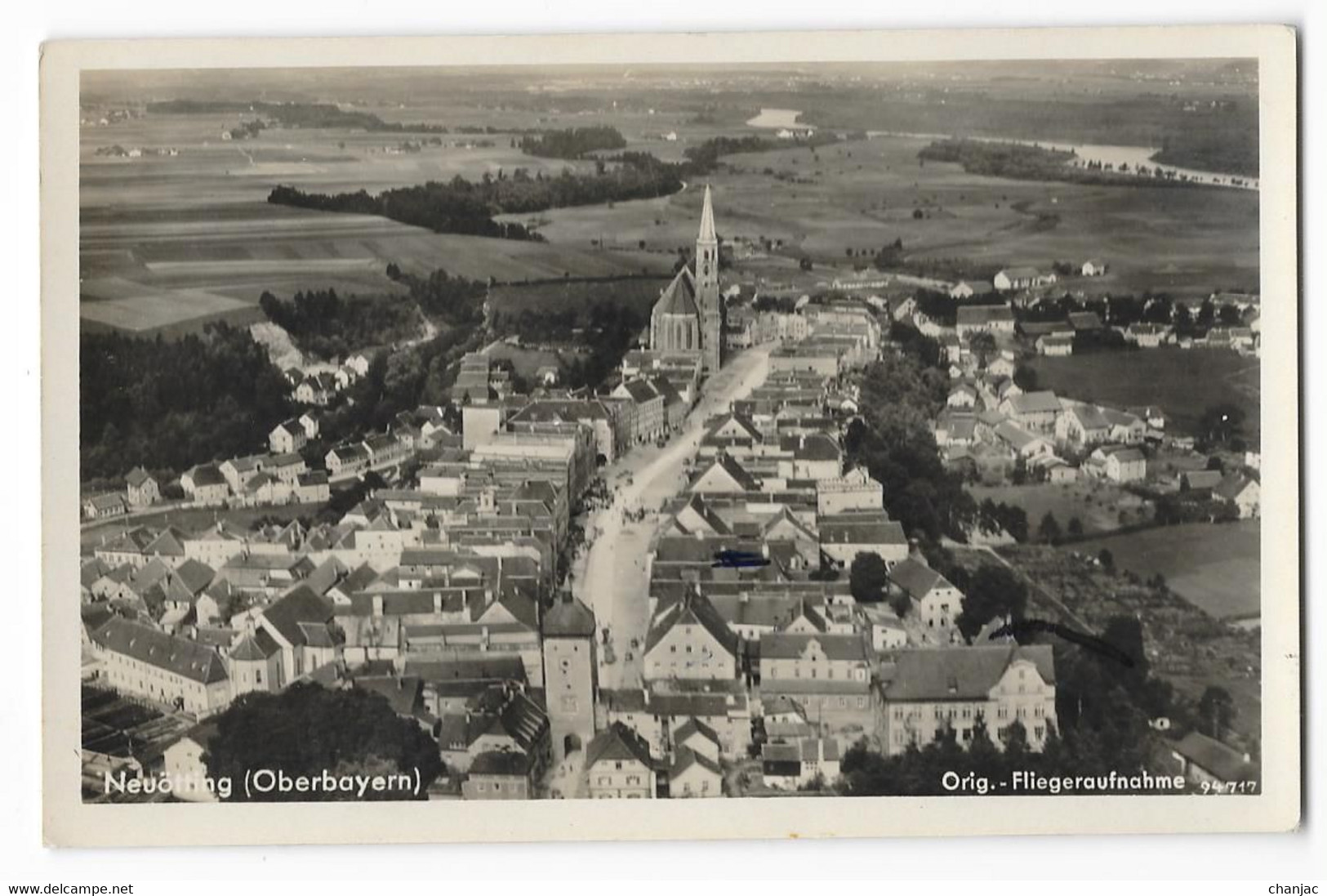 Cpsm: ALLEMAGNE - NEUÖTTING (Oberbayern, Luftaufnahme)  N° 5995 - Neuötting