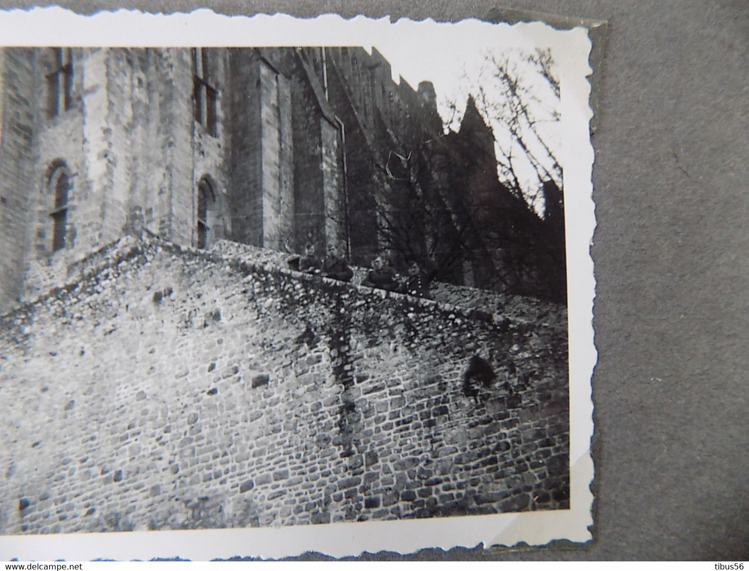 WW2 GUERRE 39 45 LE MONT SAINT MICHEL  MANCHE SOLDATS ALLEMANDS 1942 12 PHOTOS