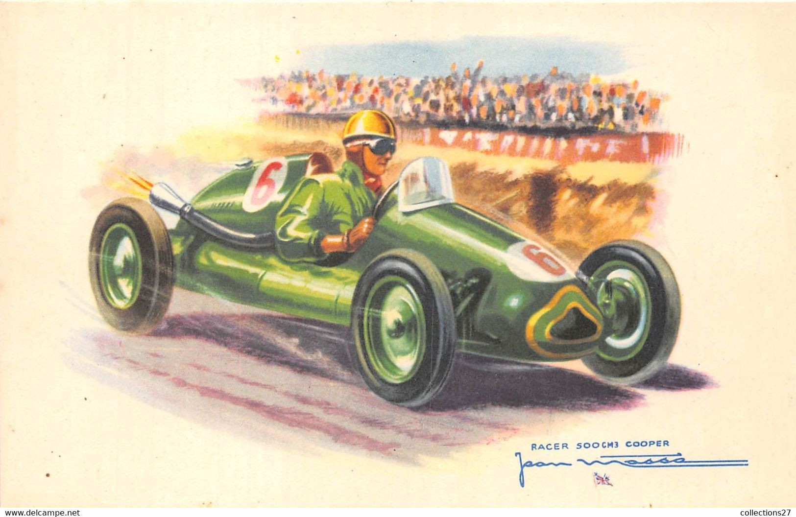 RACER 500 CM3 COOPER-ILLUSTRATEUR JEAN MASSA - Sonstige & Ohne Zuordnung