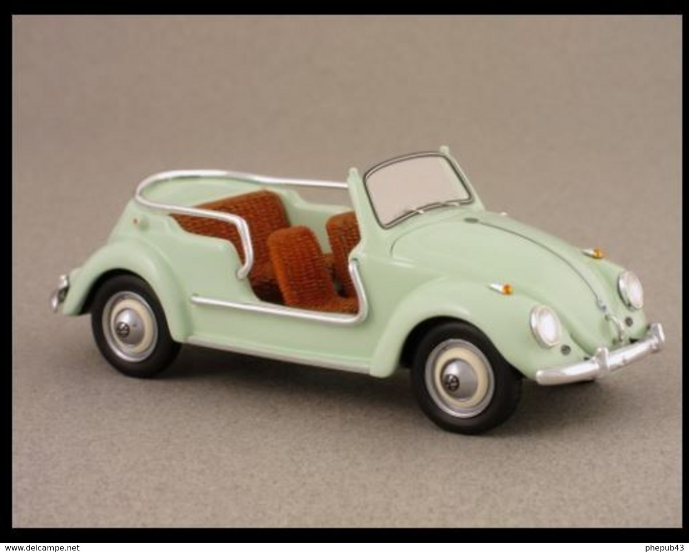 Volkswagen Beetle Käfer "Jolly" - 1953 - Light Green - Schuco - Schuco