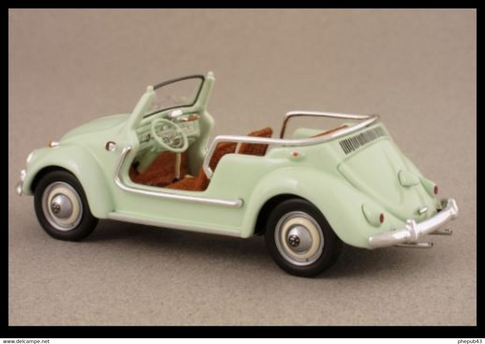 Volkswagen Beetle Käfer "Jolly" - 1953 - Light Green - Schuco - Schuco