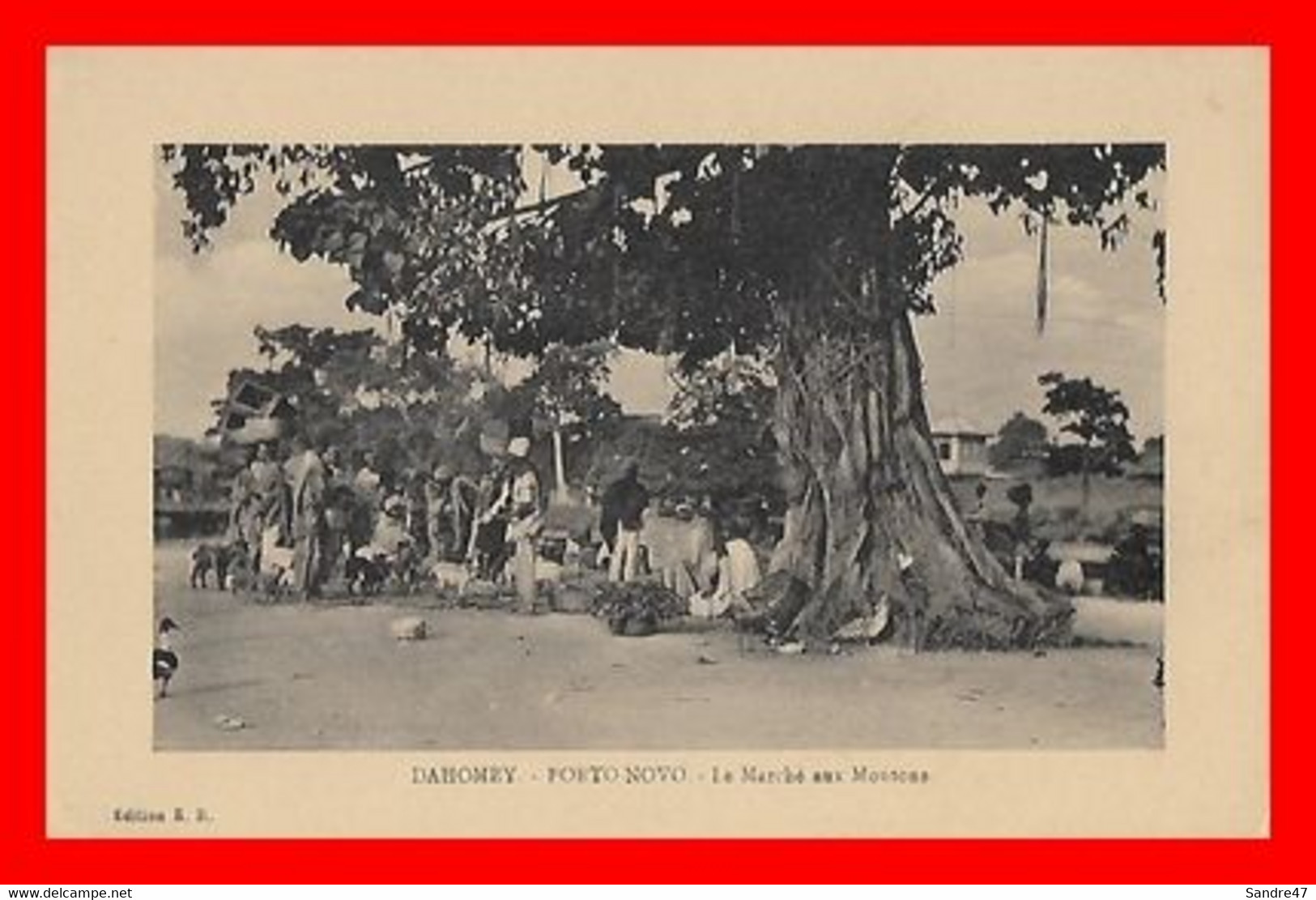 CPA PORTO NOVO (Dahomey)  Le Marché Aux Moutons...N888 - Dahomey
