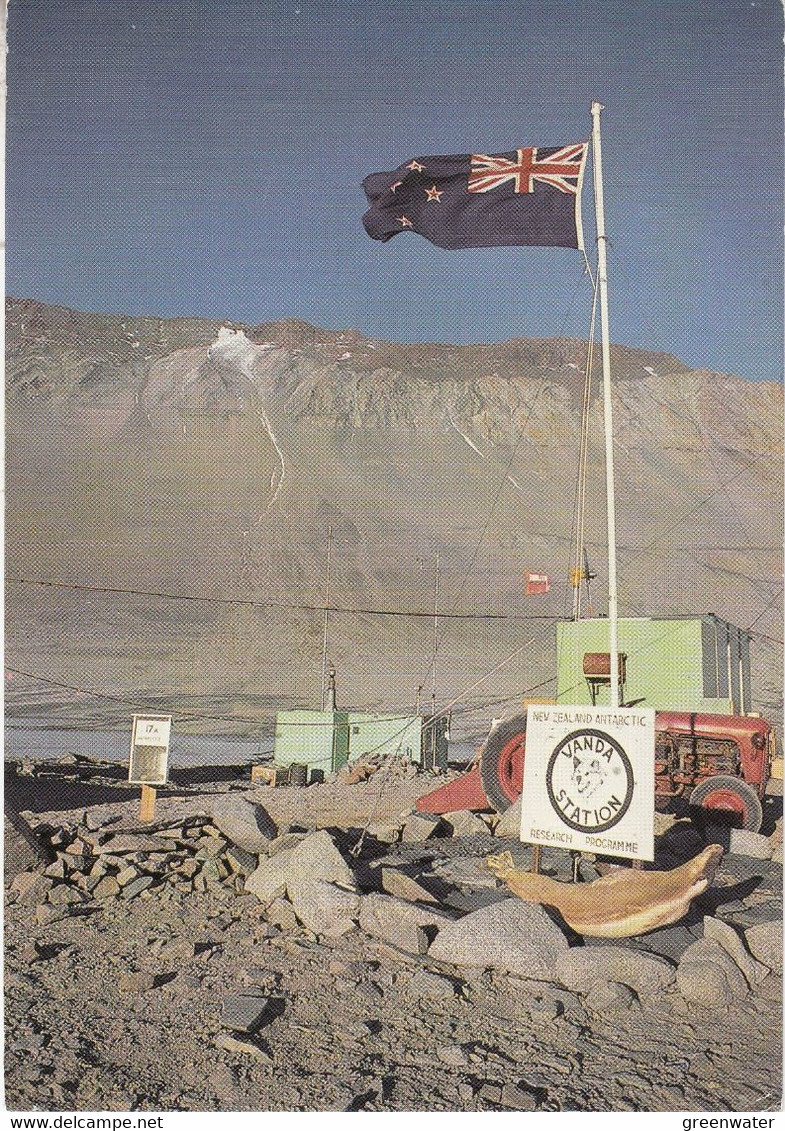 Ross Dependency / Vanda Station Postcard Used  Ca Ross Dependency 12 SEP 1992 (CB175B) - Lettres & Documents