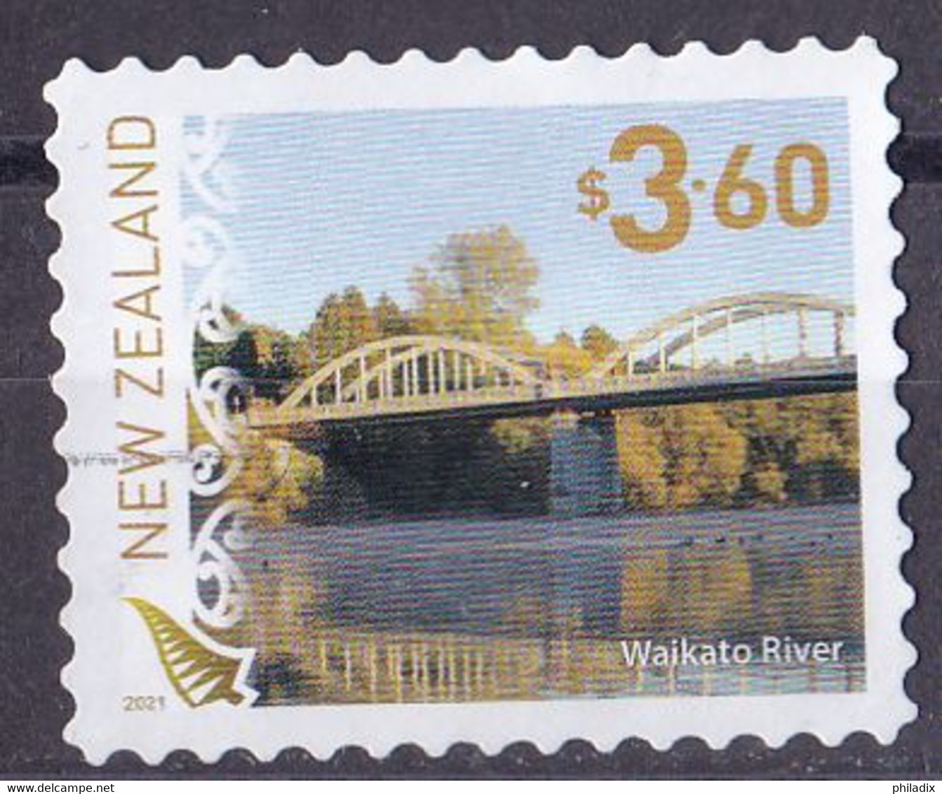 Neuseeland Marke Von 2021 O/used (A2-5) - Oblitérés