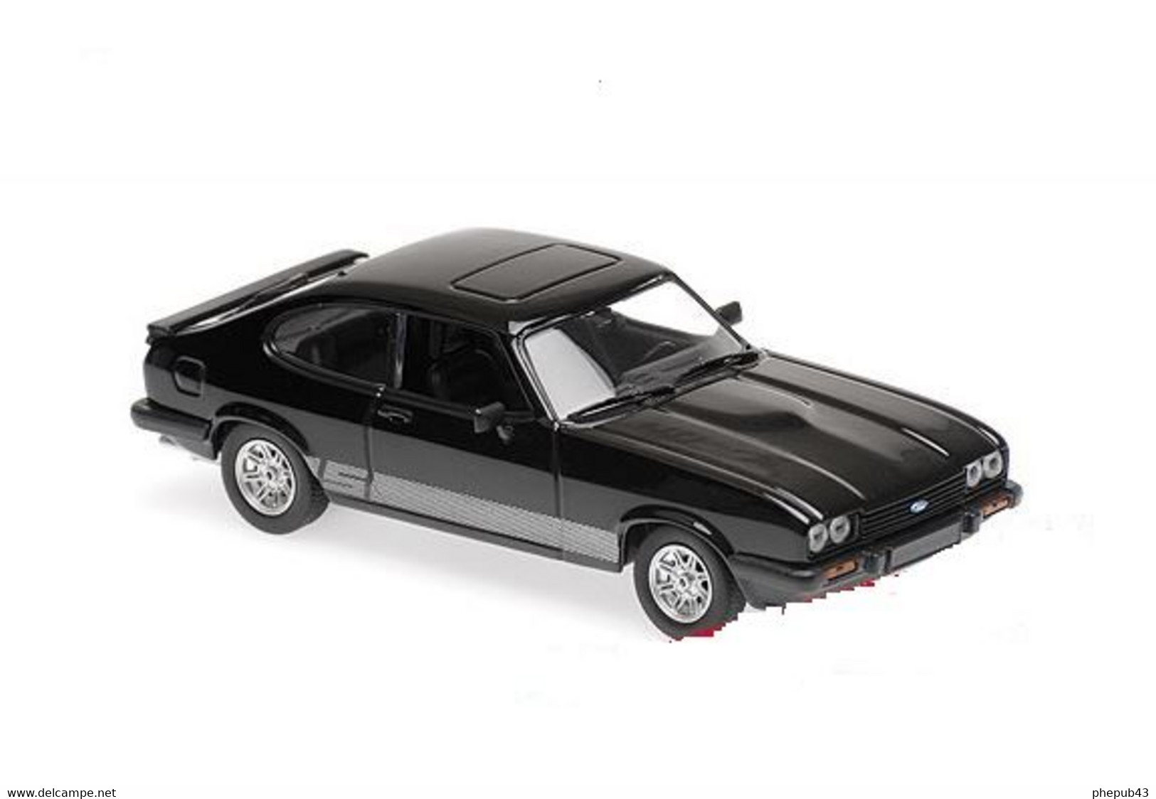 Ford Capri - 1982 - Black - Minichamps - Minichamps