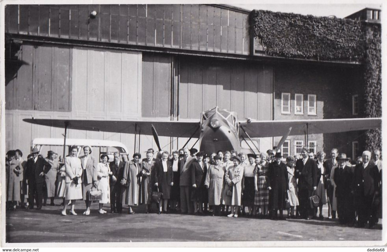 FOTO FLUGZEUG - HAMBURG (DEUTSCHLAND) - SEPTEMBER 1953 - FOTO JURGENS - Altri & Non Classificati