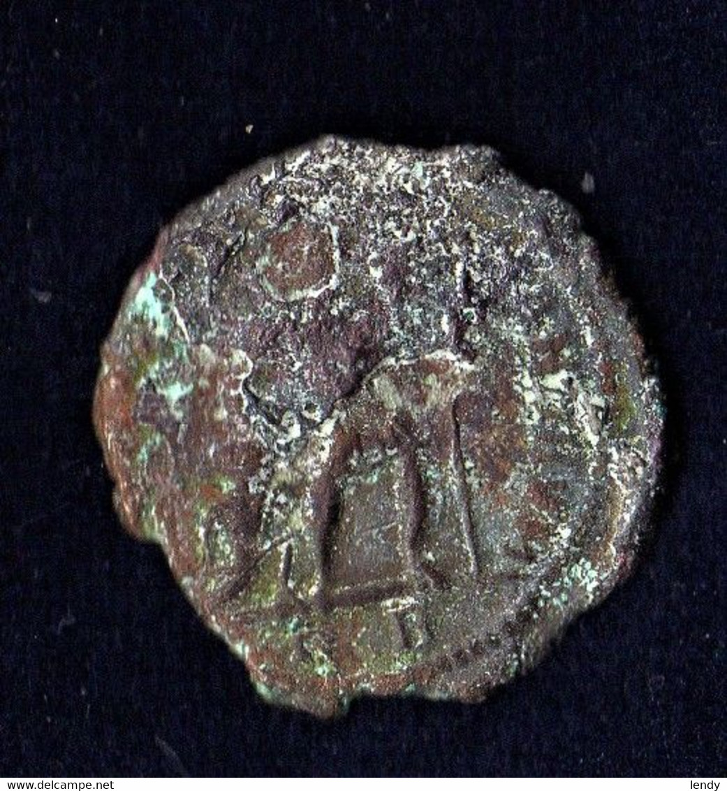 Moneta Romana Da Identificare N. 2 Diametro 17 Mm. - A Identificar