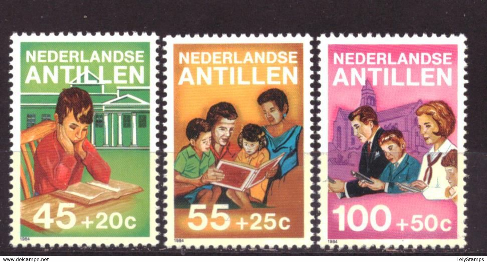 Nederlandse Antillen / Dutch Antilles 542 T/m 544 MNH ** (1984) - Niederländische Antillen, Curaçao, Aruba