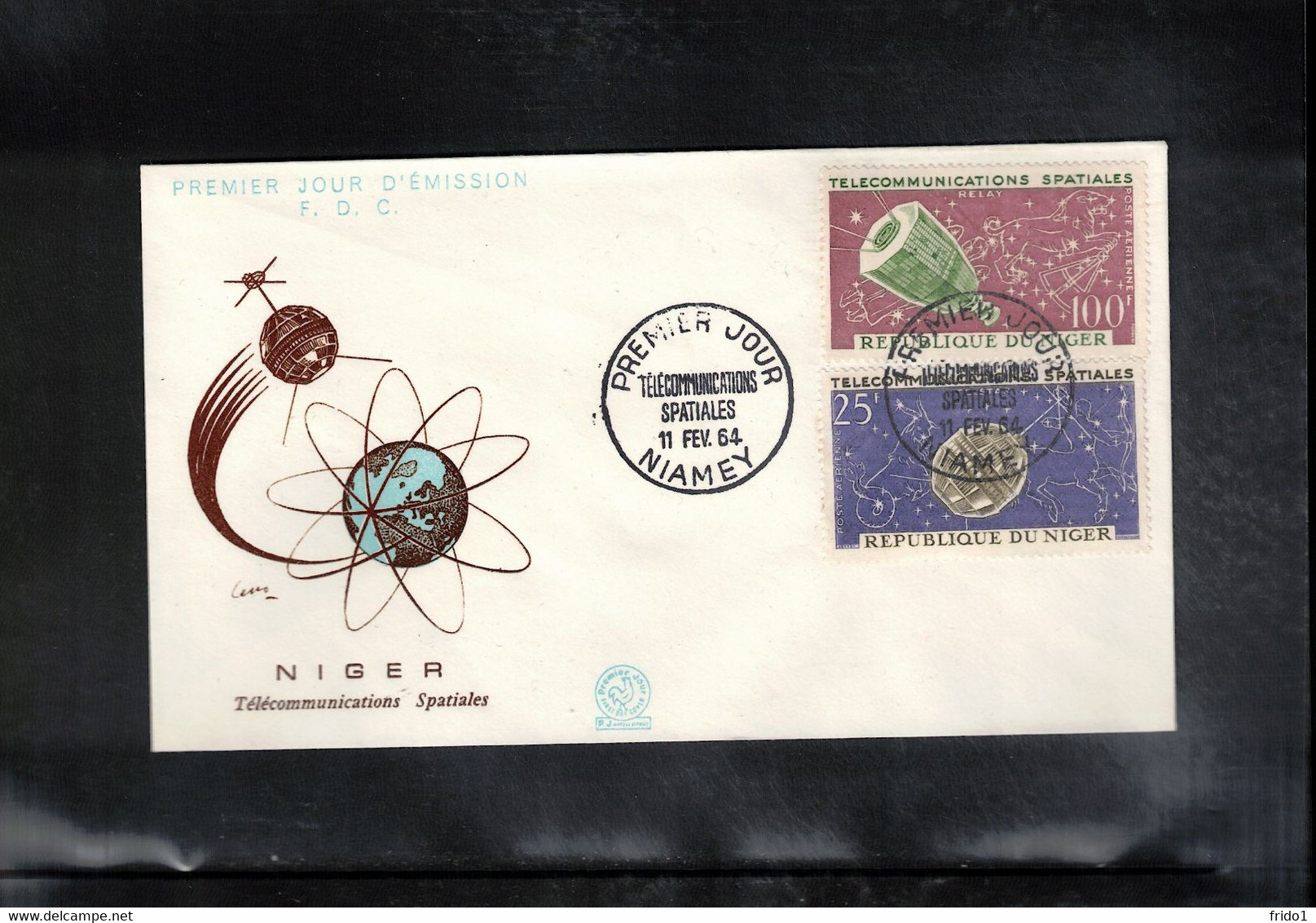 Niger 1964 Space / Raumfahrt Satellites FDC - Afrika