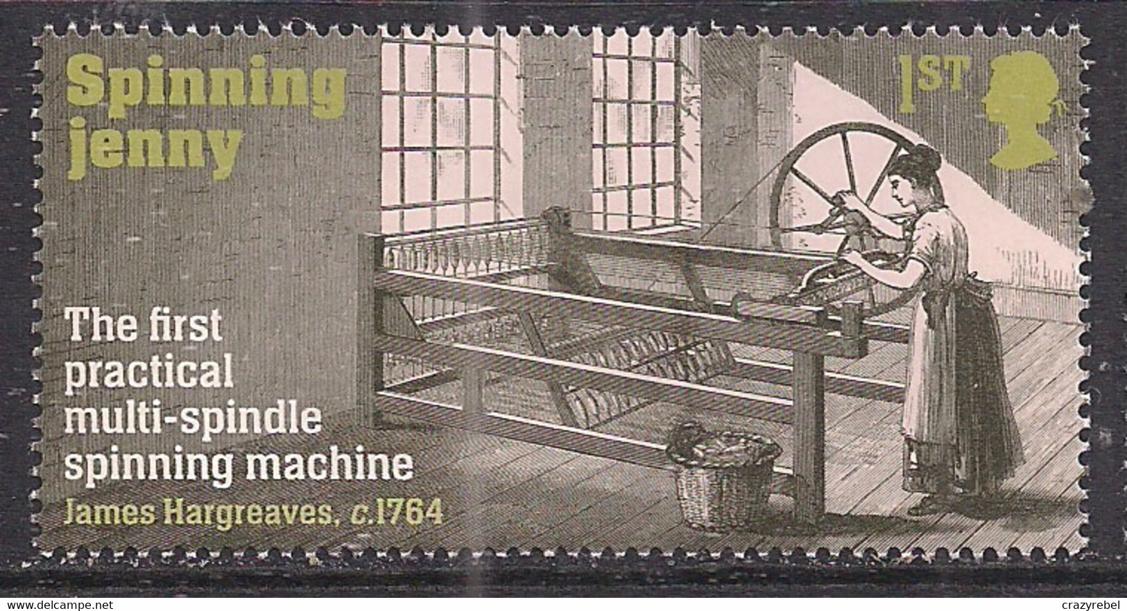 GB 2021 QE2 1st Industrial Revolution Spinning Jenny Umm ( M1050 ) - Neufs