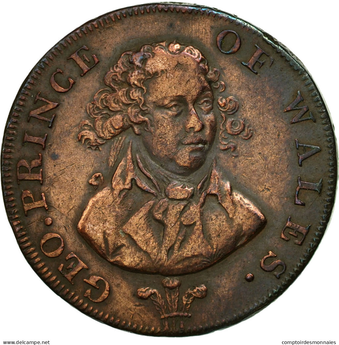 Monnaie, Grande-Bretagne, National Series, Halfpenny Token, Middlesex, TTB - Sonstige & Ohne Zuordnung