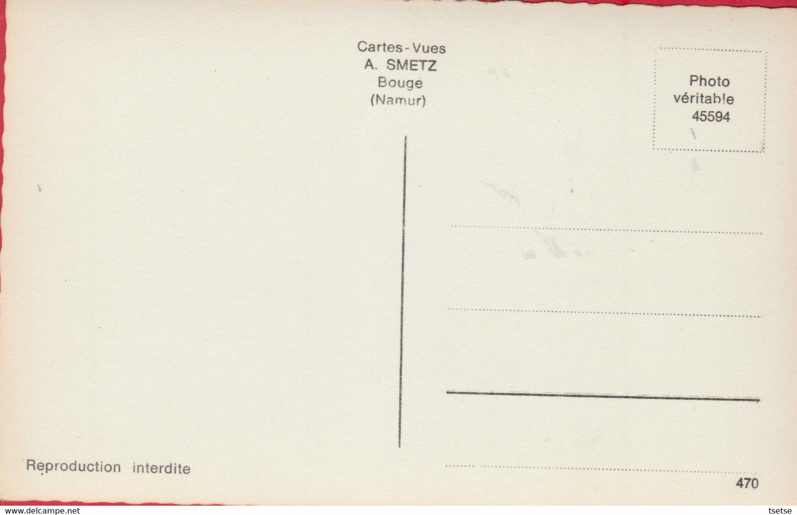 Beauwelz - Panorama ... Du Village / Edition : A. Smetz , Bouge ( Voir Verso ) - Momignies