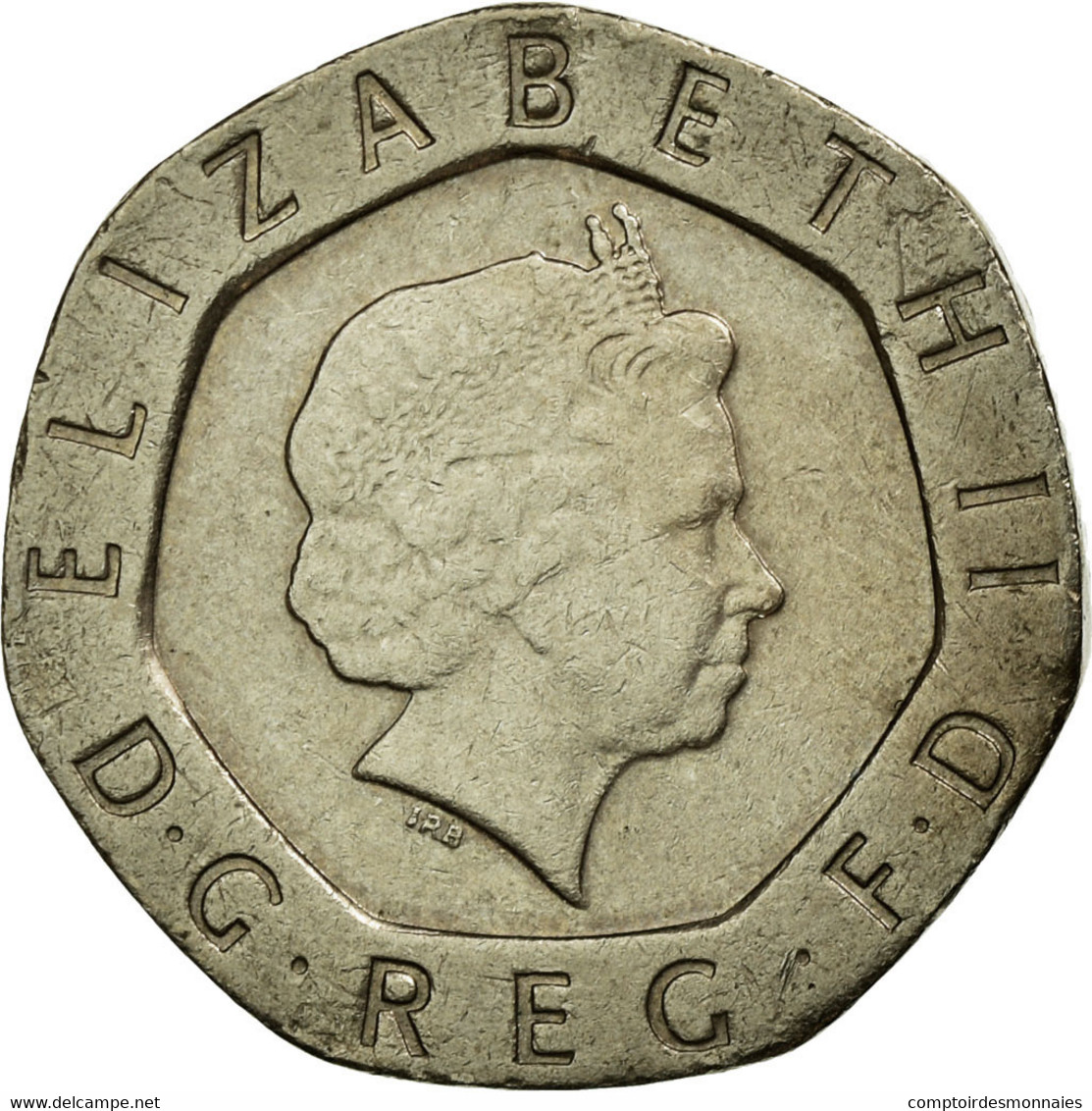 Monnaie, Grande-Bretagne, Elizabeth II, 20 Pence, 2000, TTB, Copper-nickel - 20 Pence