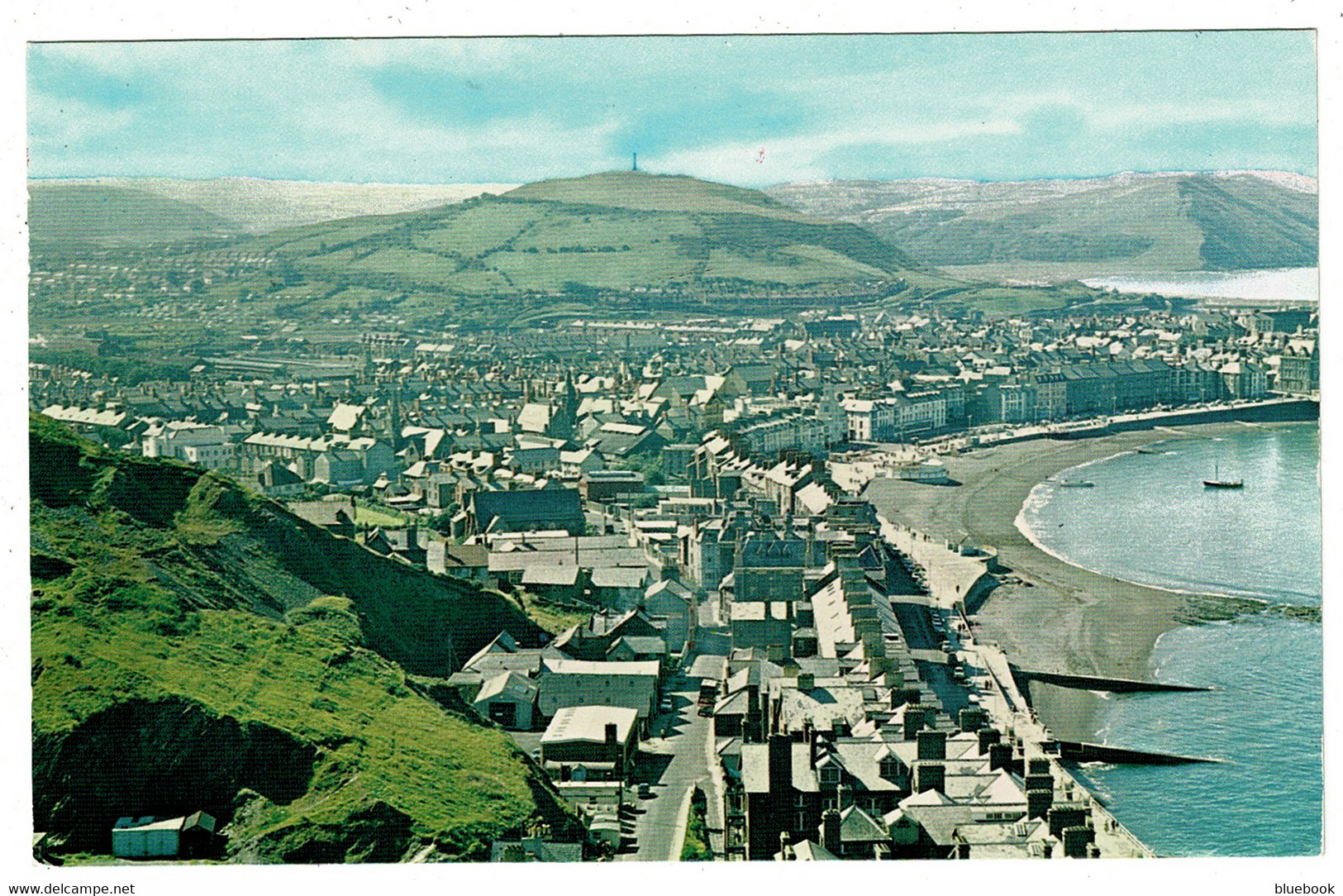 Ref 1524 - 1990 Postcard - Aberystwyth - Cardiganshire Wales - Cardiganshire