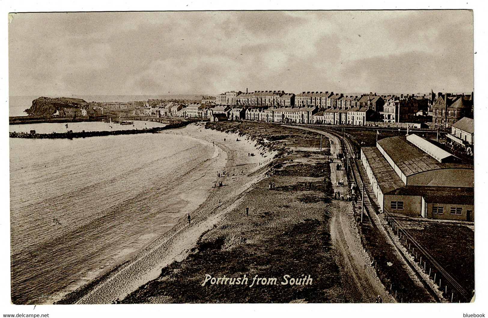 Ref  1527  -  Early Postcard - Portrush From The South - County Antrim - Ireland - Antrim