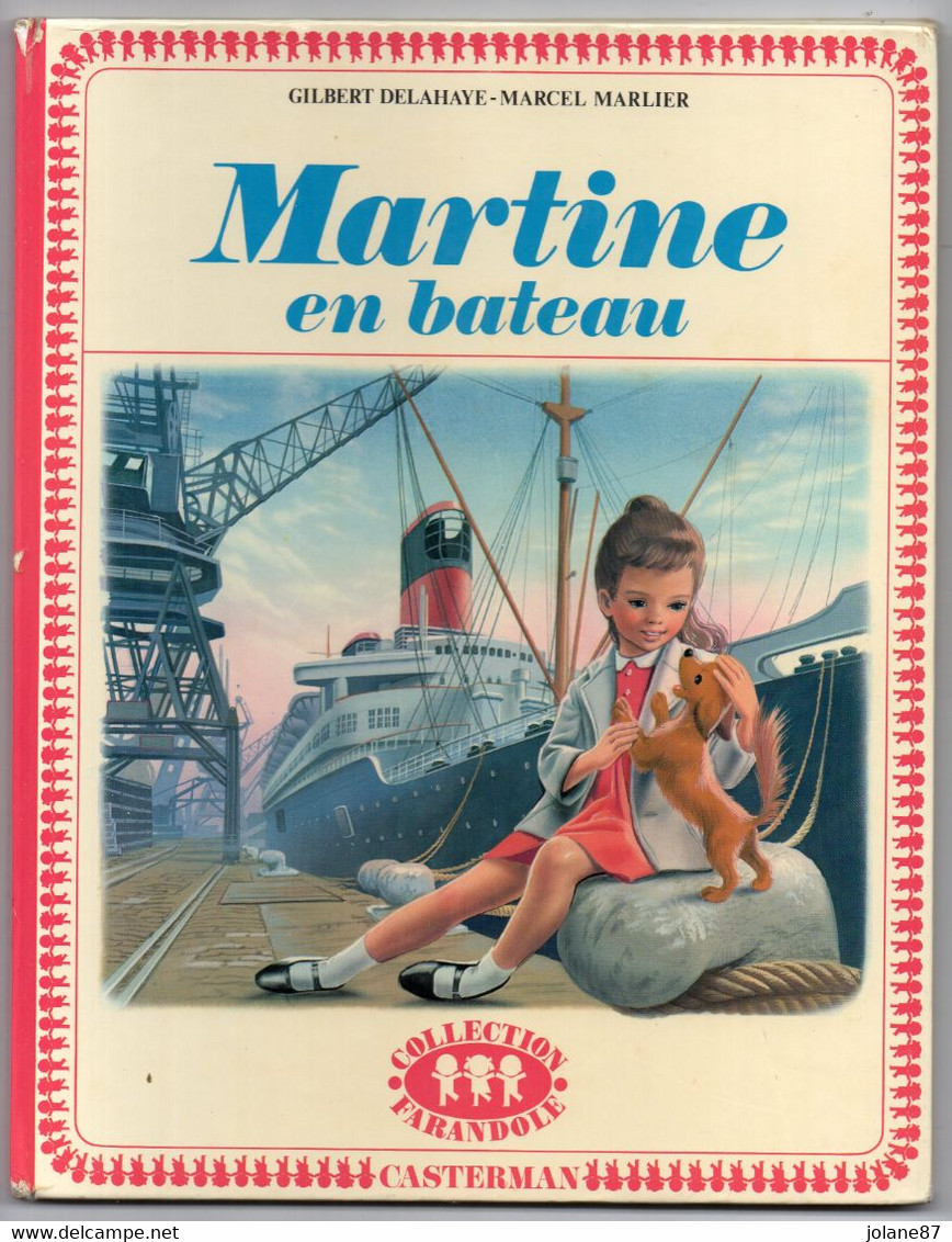 DELAHAYE/MARLIER   -  MARTINE EN BATEAU - Casterman