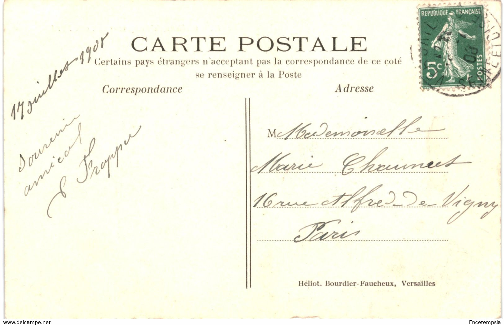 CPA Carte Postale  France- Rocquencourt- Château Côté Nord VM45745 - Rocquencourt