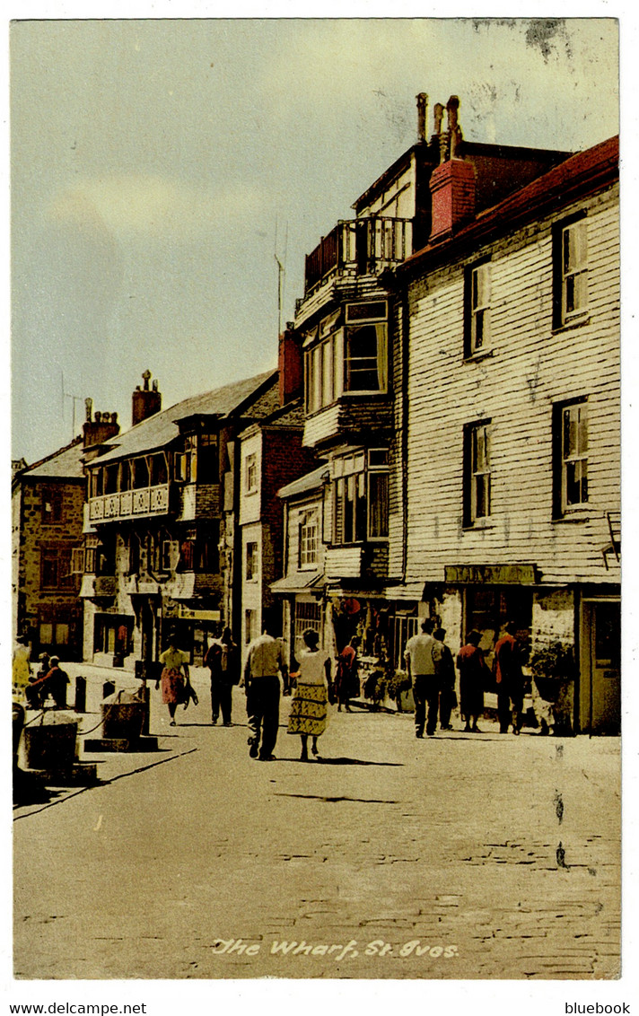 Ref  1527  -  1960 Postcard - The Wharf - St Ives Cornwall - St.Ives