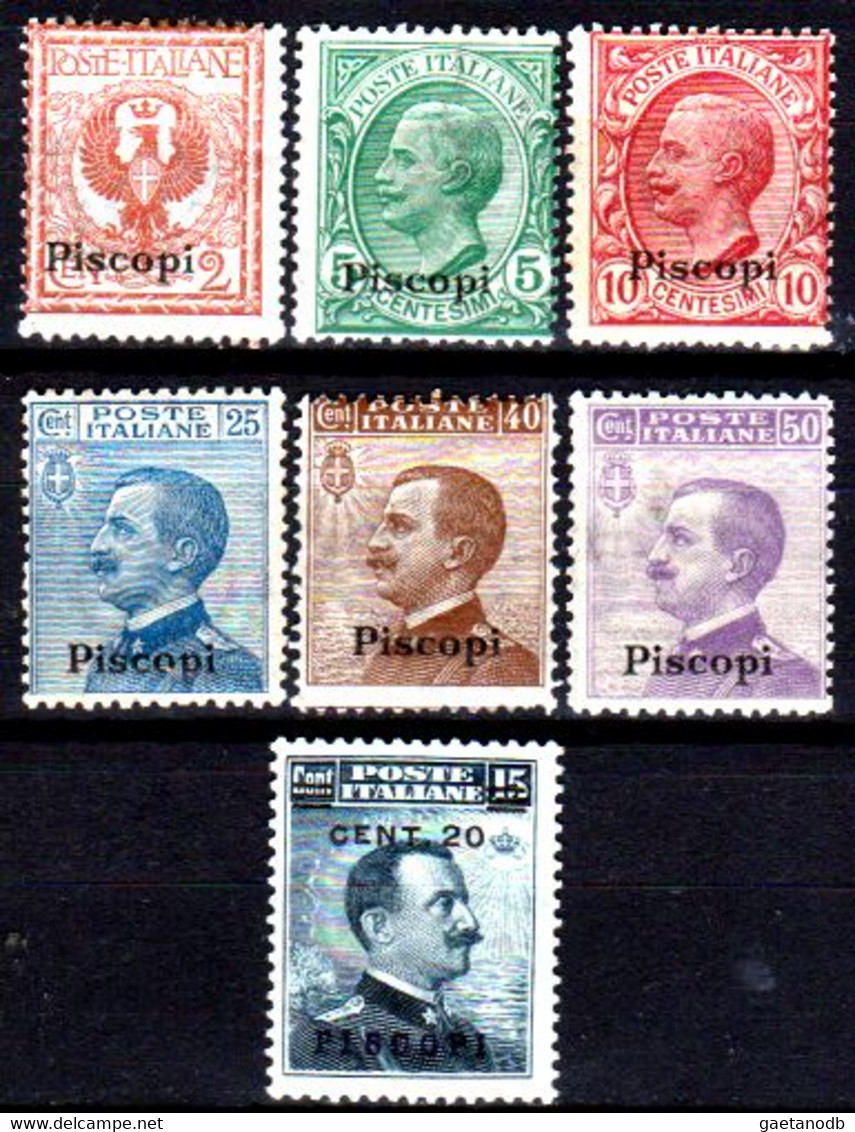 Italia-G 1123 - Colonie Italiane - Egeo: Piscopi 1912-1916 (++) MNH - Qualità A Vostro Giudizio. - Ägäis (Piscopi)