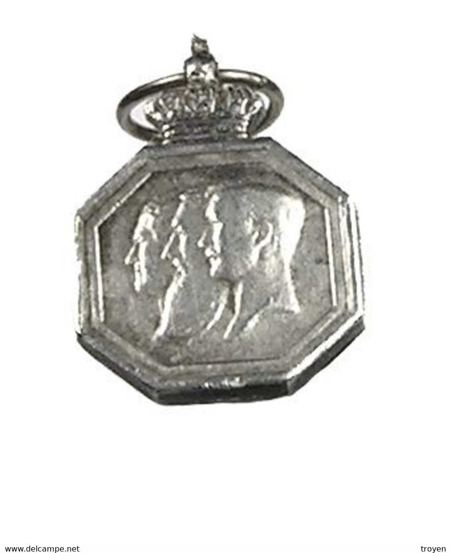 Centenaire De La Royauté - Médaille Argent Avec Les 3 Rois - 1830-1930 ) TTB - - Royaux / De Noblesse