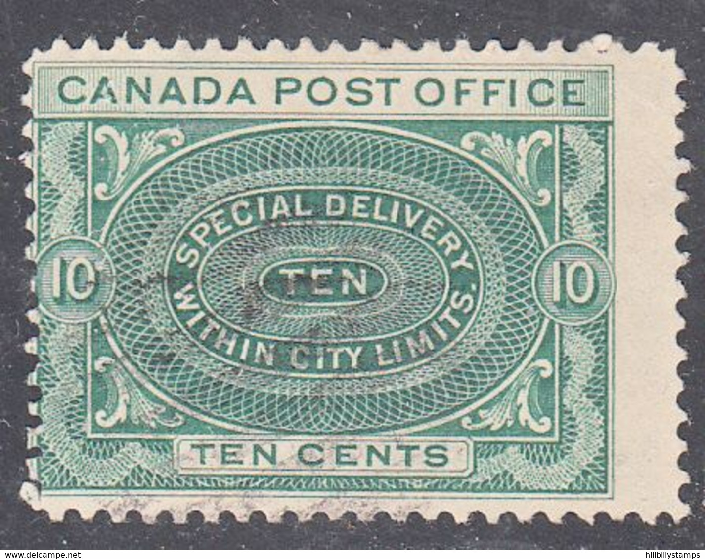 CANADA  SCOTT NO E1   USED   YEAR  1898 - Express