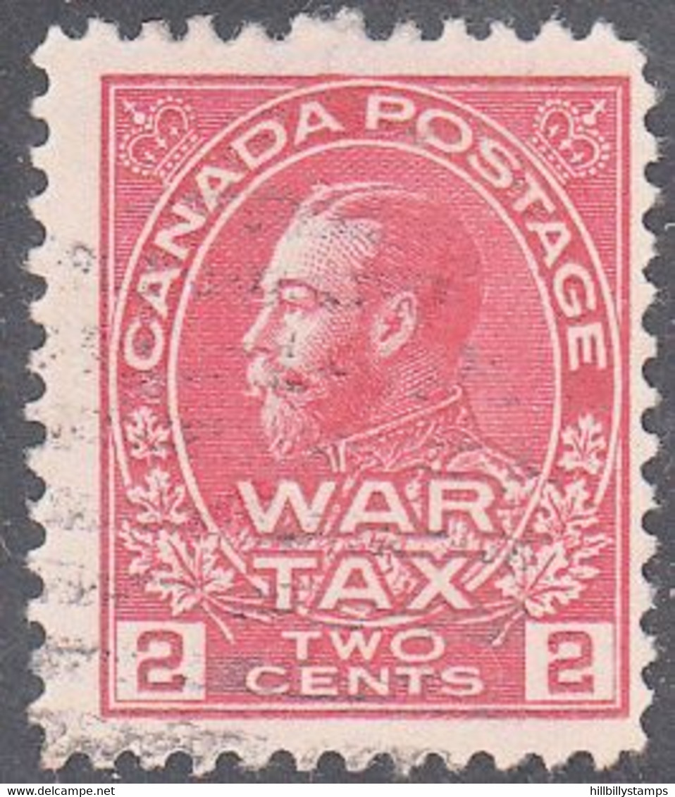 CANADA  SCOTT NO MR2   USED   YEAR  1915 - Tassa Di Guerra