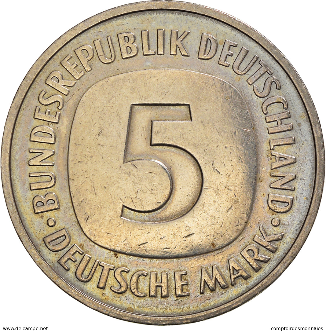 Monnaie, République Fédérale Allemande, 5 Mark, 1975, Munich, TTB - 5 Mark