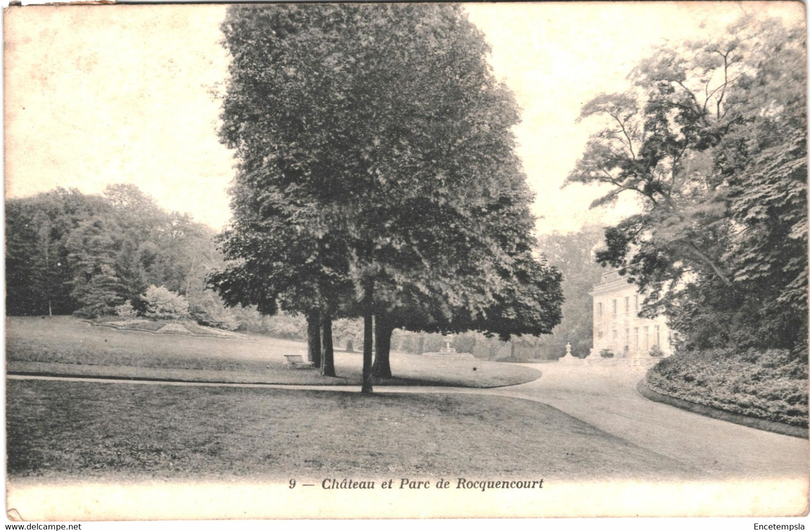 CPA Carte Postale  France- Rocquencourt- Château Et Parc VM45752ok - Rocquencourt