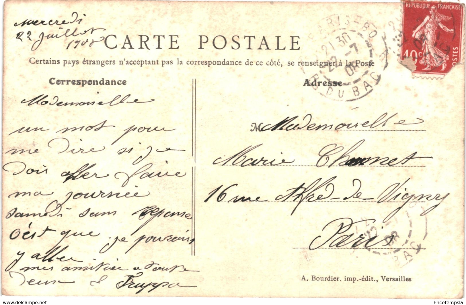 CPA Carte Postale  France- Rocquencourt- Château Et Parc VM45752ok - Rocquencourt