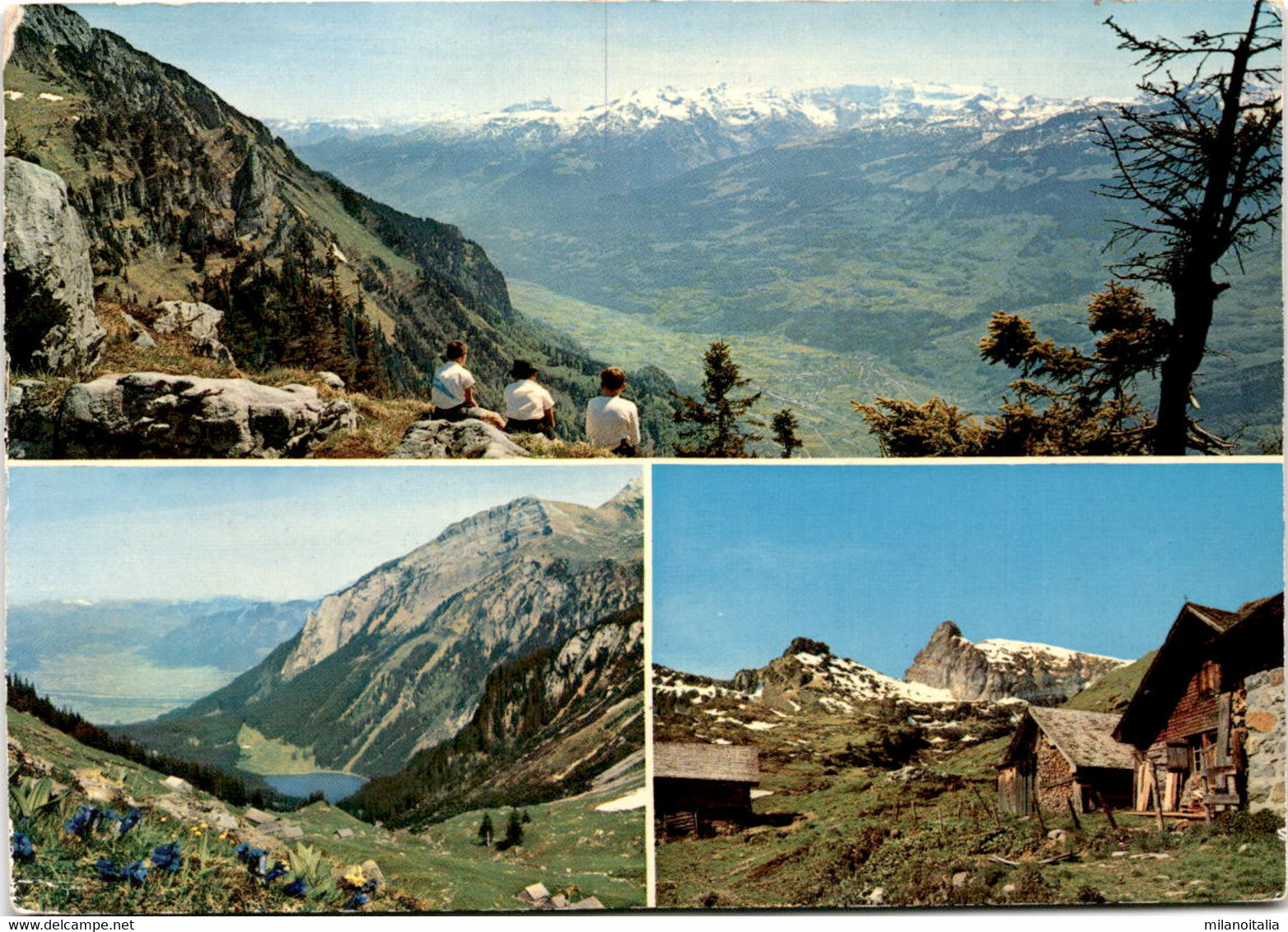 Kurhaus Voralp, Grabs - 3 Bilder (33294) * 24. 6. 1971 - Grabs