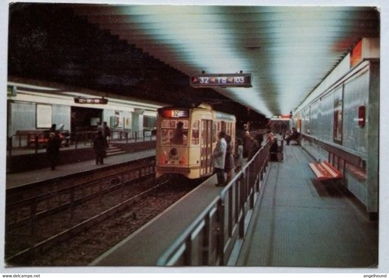 Metro Train In Belgium - Métro