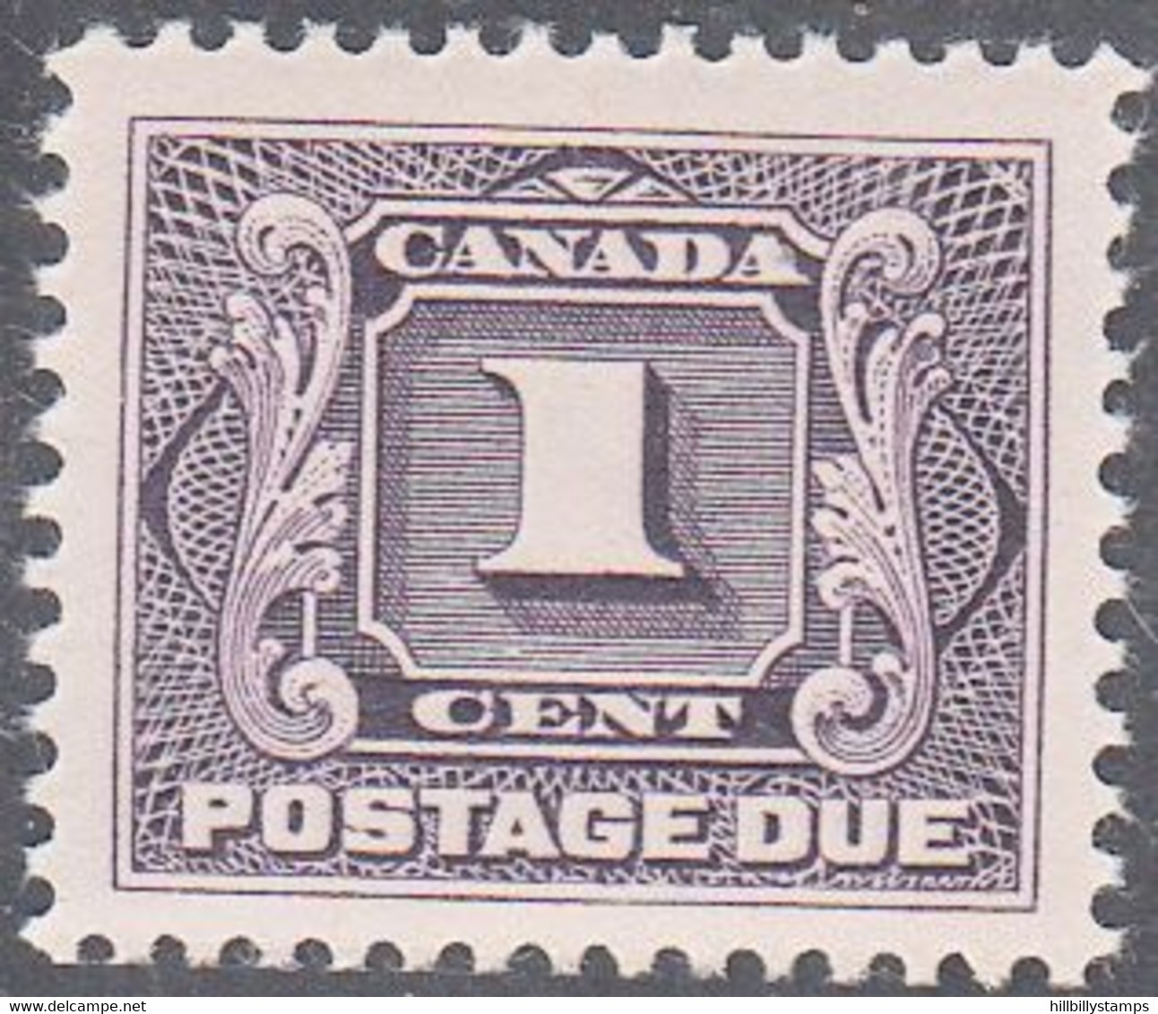 CANADA   SCOTT NO J1   MNH   YEAR  1906 - Port Dû (Taxe)