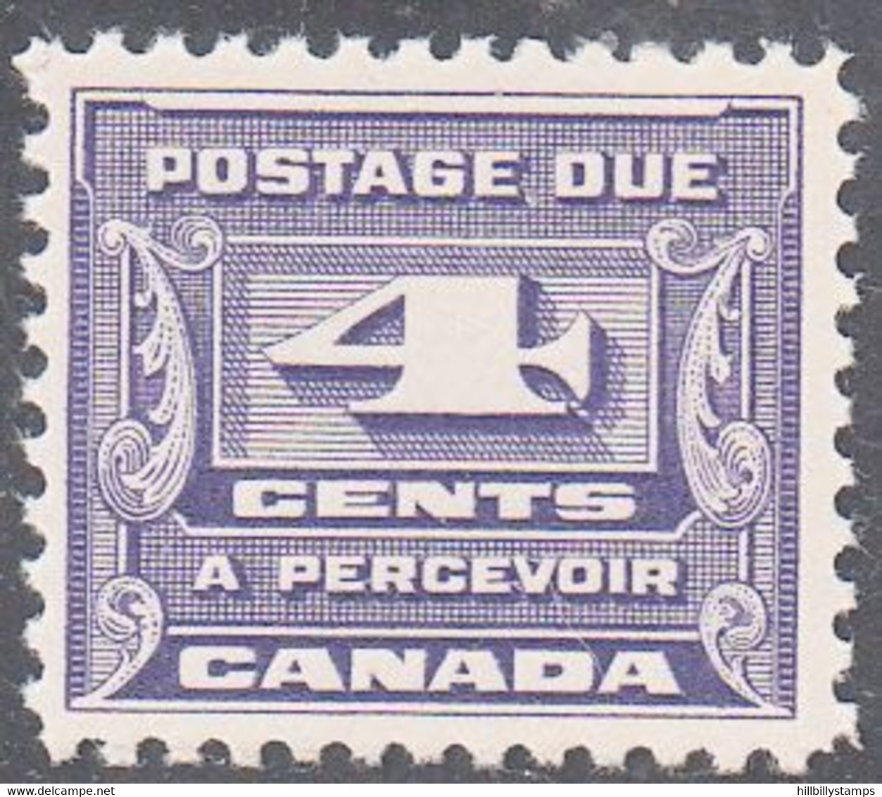 CANADA   SCOTT NO J13   MNH   YEAR  1933 - Port Dû (Taxe)