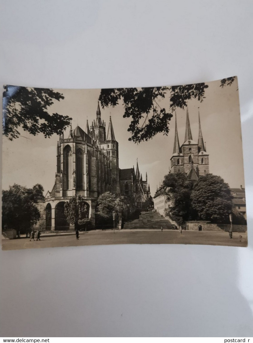 Erfurt Dom Mit Severlkirche C8 - Erfurt