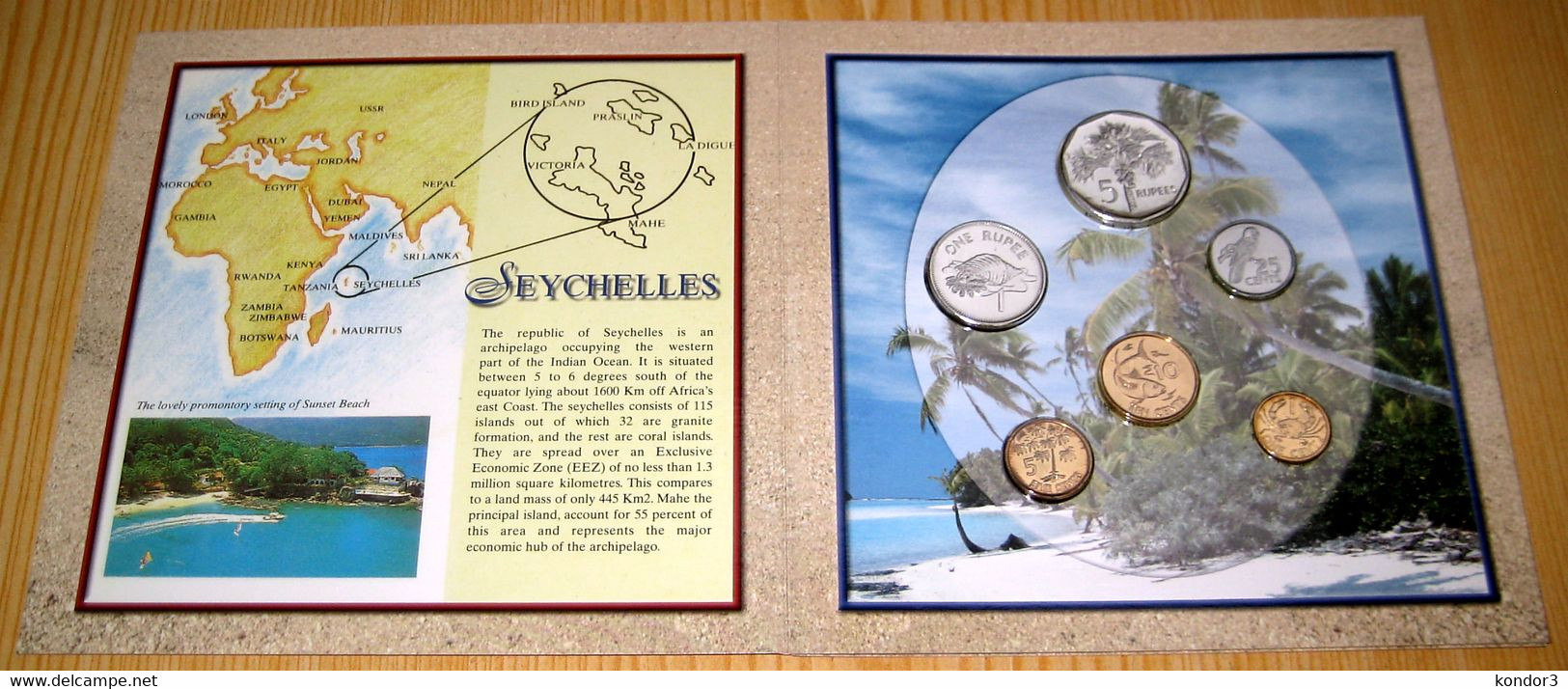 Seychelles. Brilliant Uncirculated Coin Collection - Seychelles