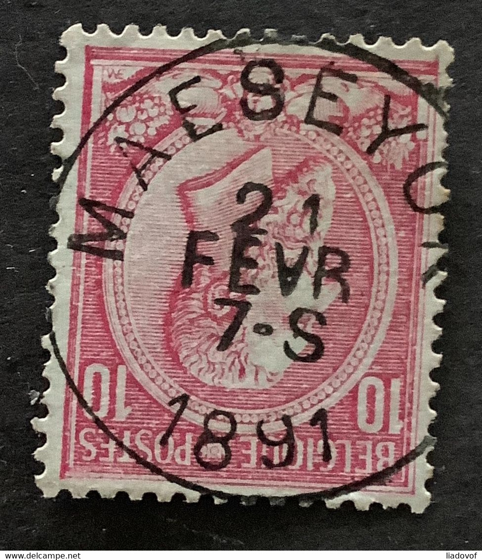 OBP 46 Gestempeld - EC MAESEYCK - 1884-1891 Leopold II