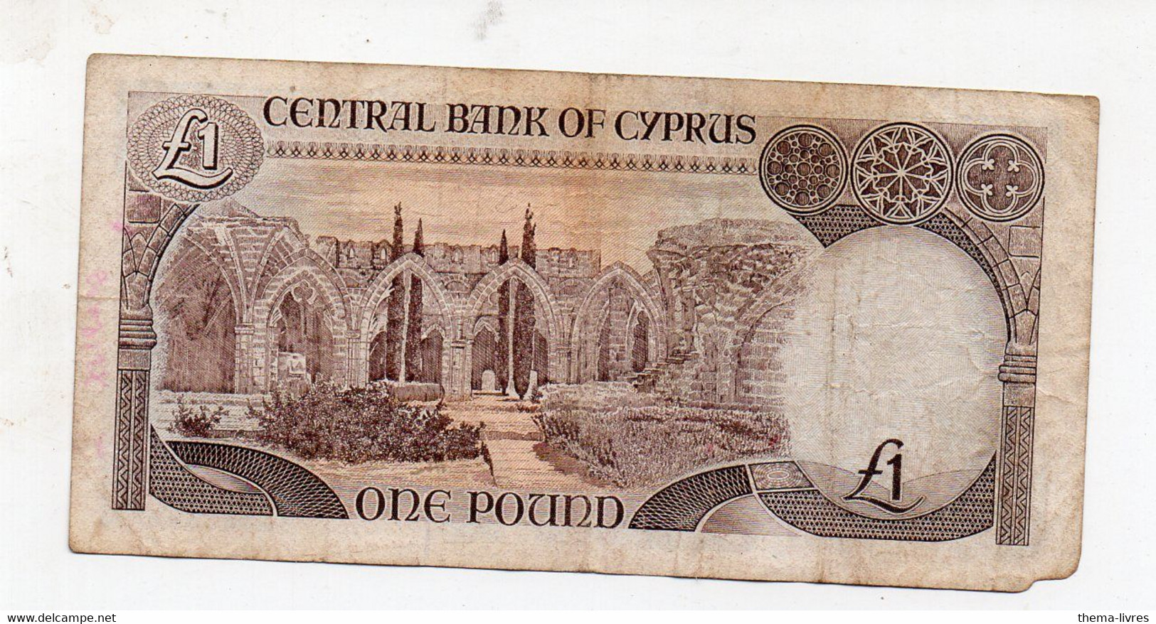 Cyprus / Chypre : Billet De One Pound 1992  (PPP35008) - Chipre