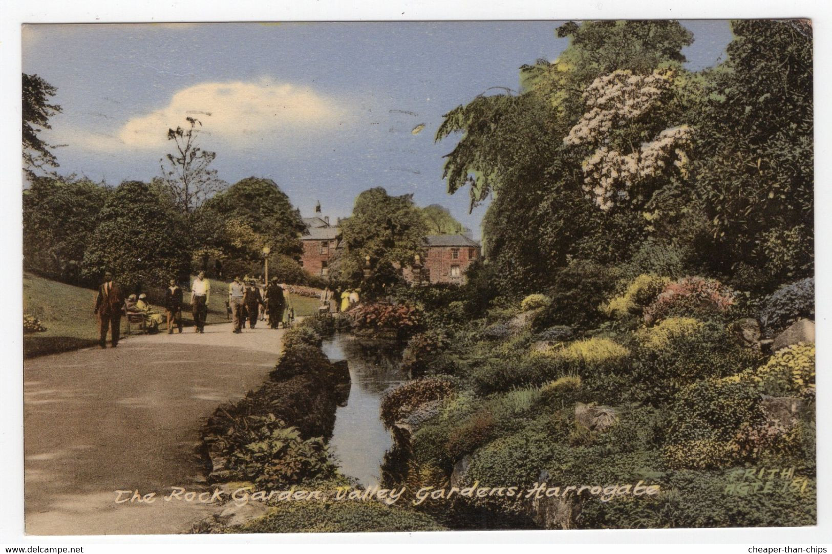 HARROGATE - The Rock Garden, Valley Gardens - Frith HGTE 151 - Harrogate