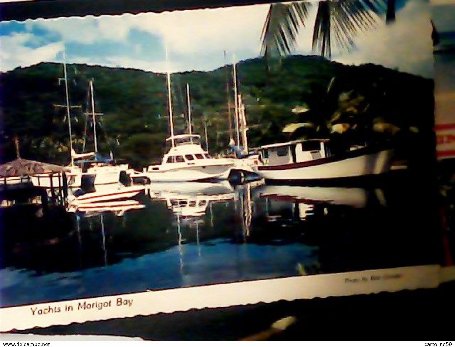 ANTILLES SAINTE LUCIE Yachts In Marigot Bay - Bateaux, Voiliers BARCHE   N1970 IO5925 - Sainte-Lucie