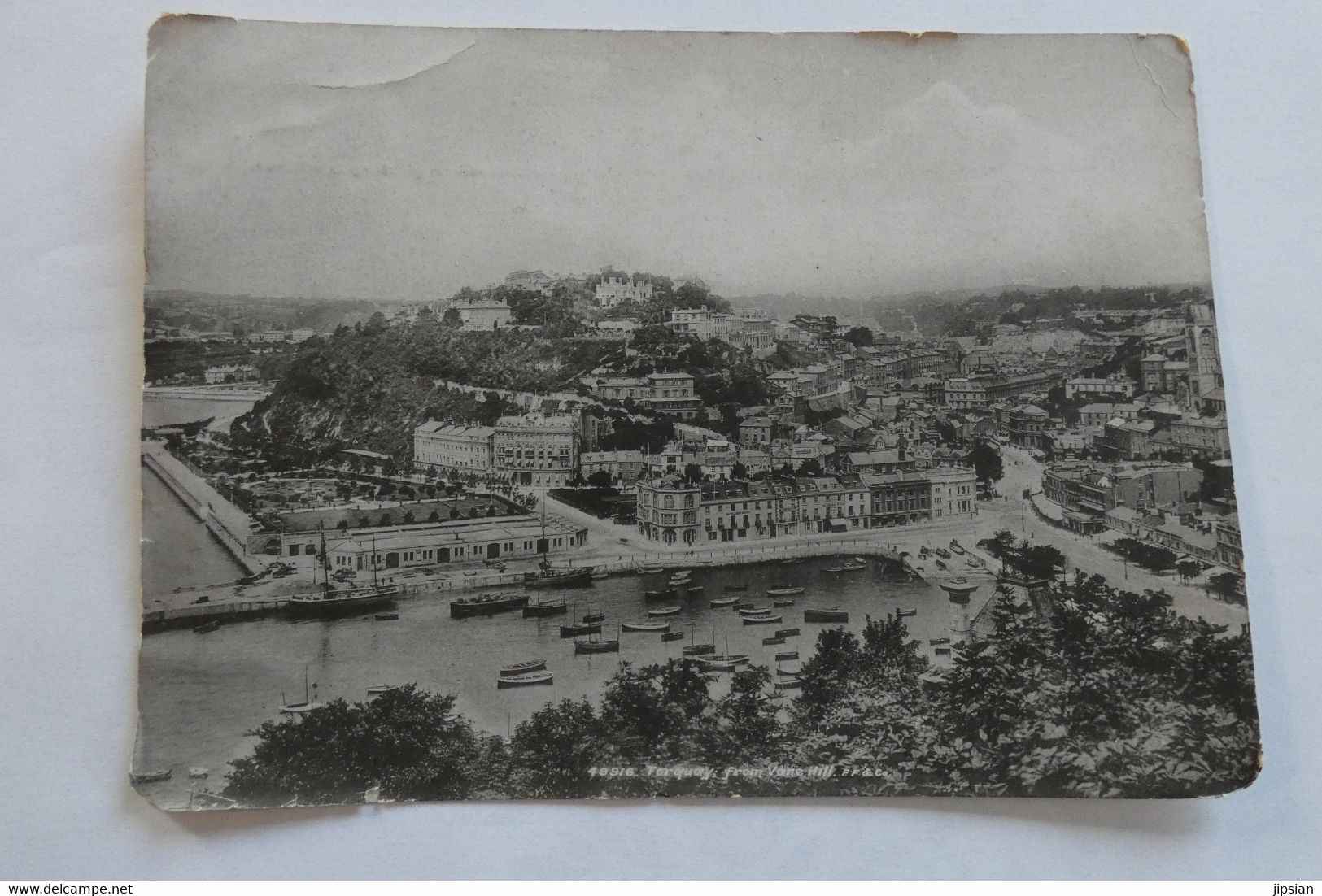 Grande Cpa 19,8 X 14,3 Cm Angleterre Devon -- Torquay From Vane Hill - Torquay