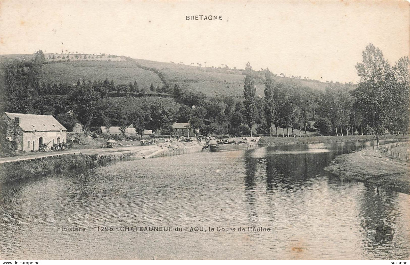 CHATEAUNEUF Du FAOU - MTIL N°1295 - Le Cours De L'Aulne - Châteauneuf-du-Faou