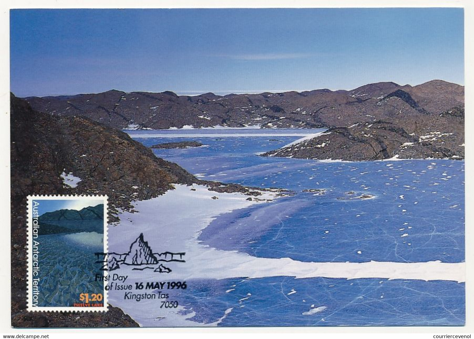 Australian Antarctic Territory - 2 Cartes Maximum - Paysages ... 16 May 1996 - Tarjetas – Máxima