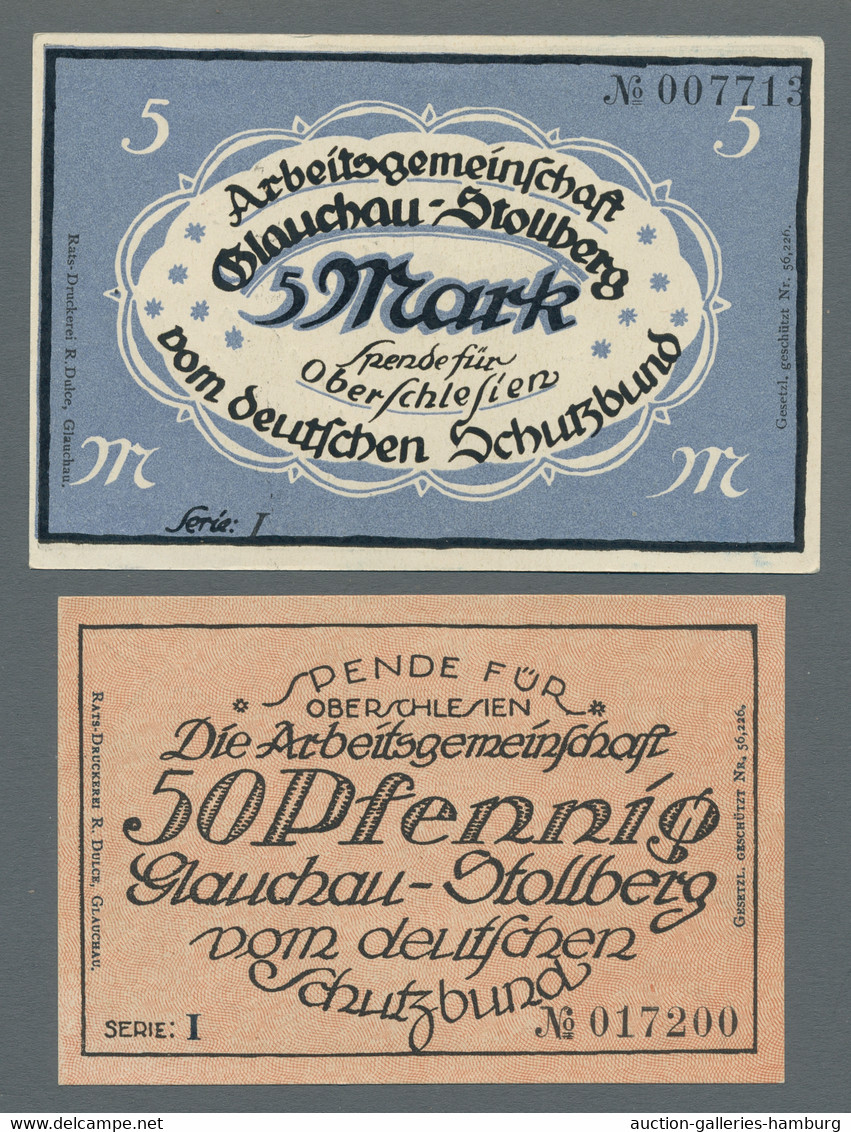 Deutschland - Notgeld: 1919-1921, Sammlung Von Etwa 190 Notgeldscheinen In Einem - Other & Unclassified