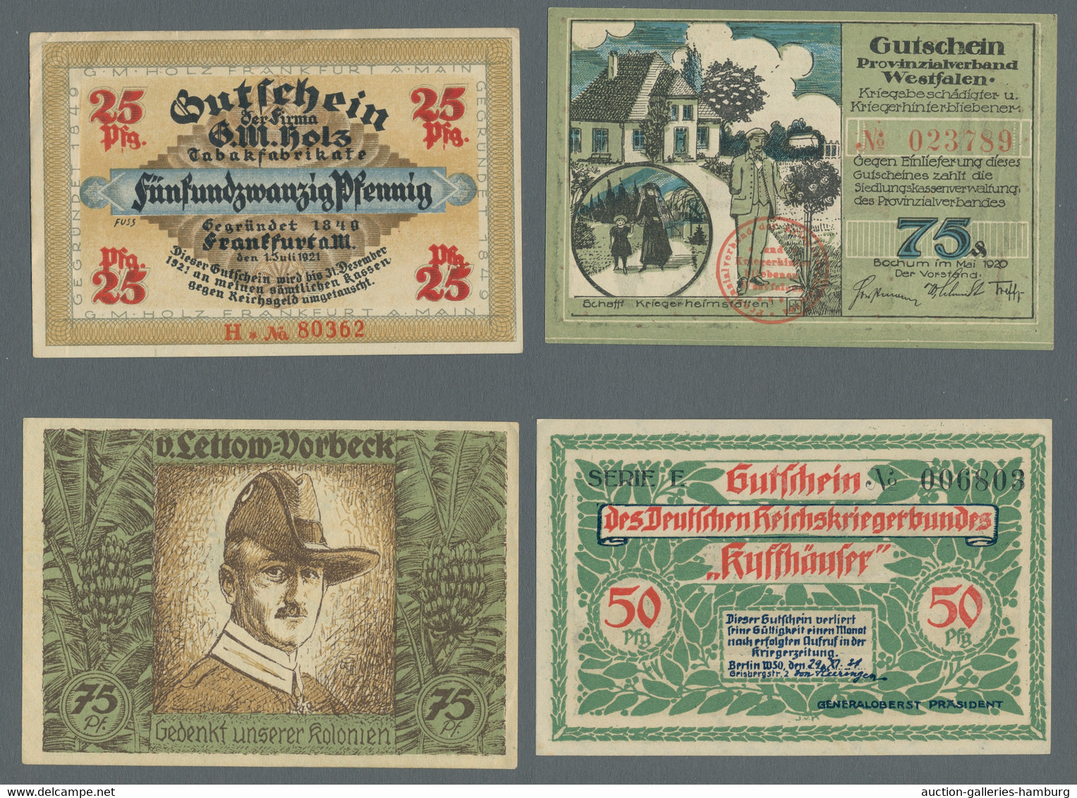 Deutschland - Notgeld: 1919-1921, Sammlung Von Etwa 190 Notgeldscheinen In Einem - Other & Unclassified