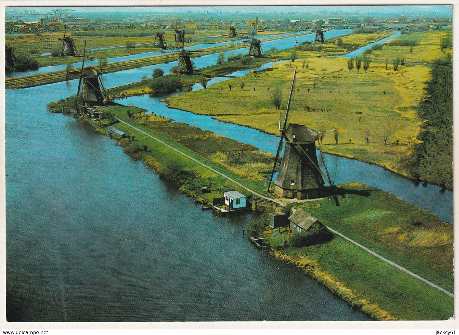 Panorama Molens Kinderdijk - Kinderdijk