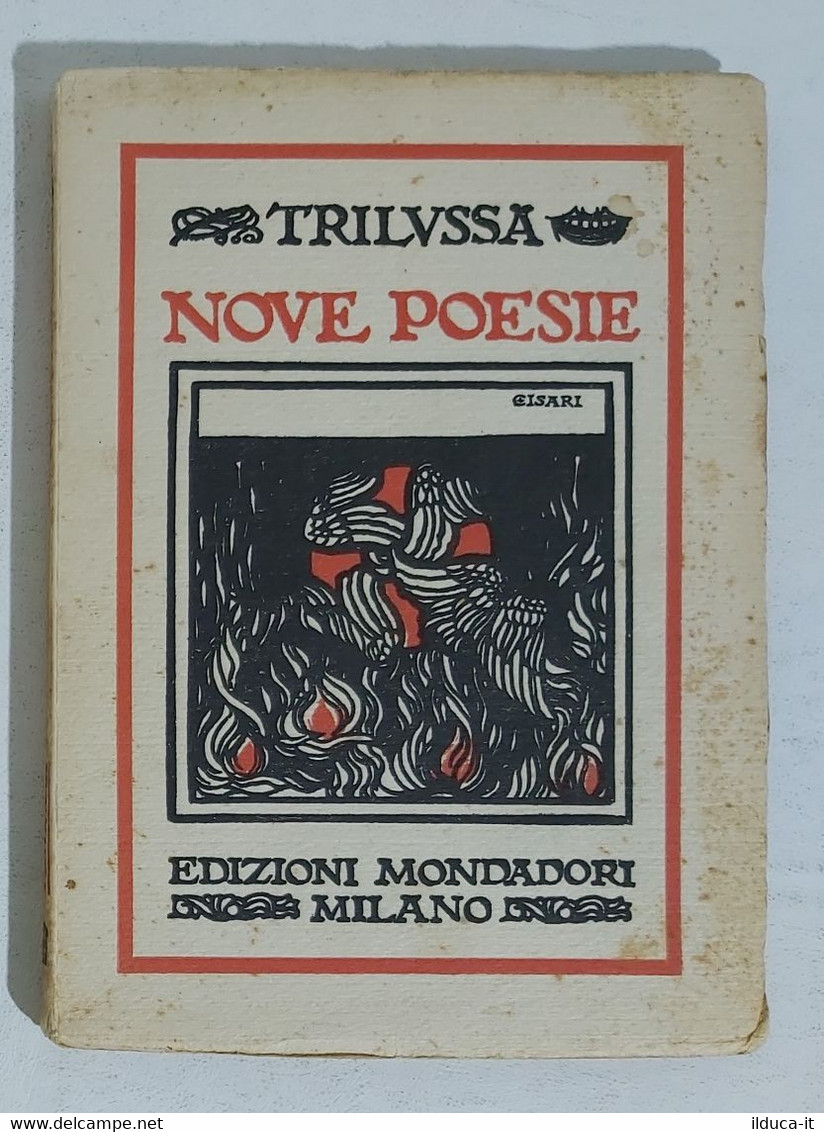 I103691 Trilussa - Nove Poesie - Mondadori 1926 - Poetry