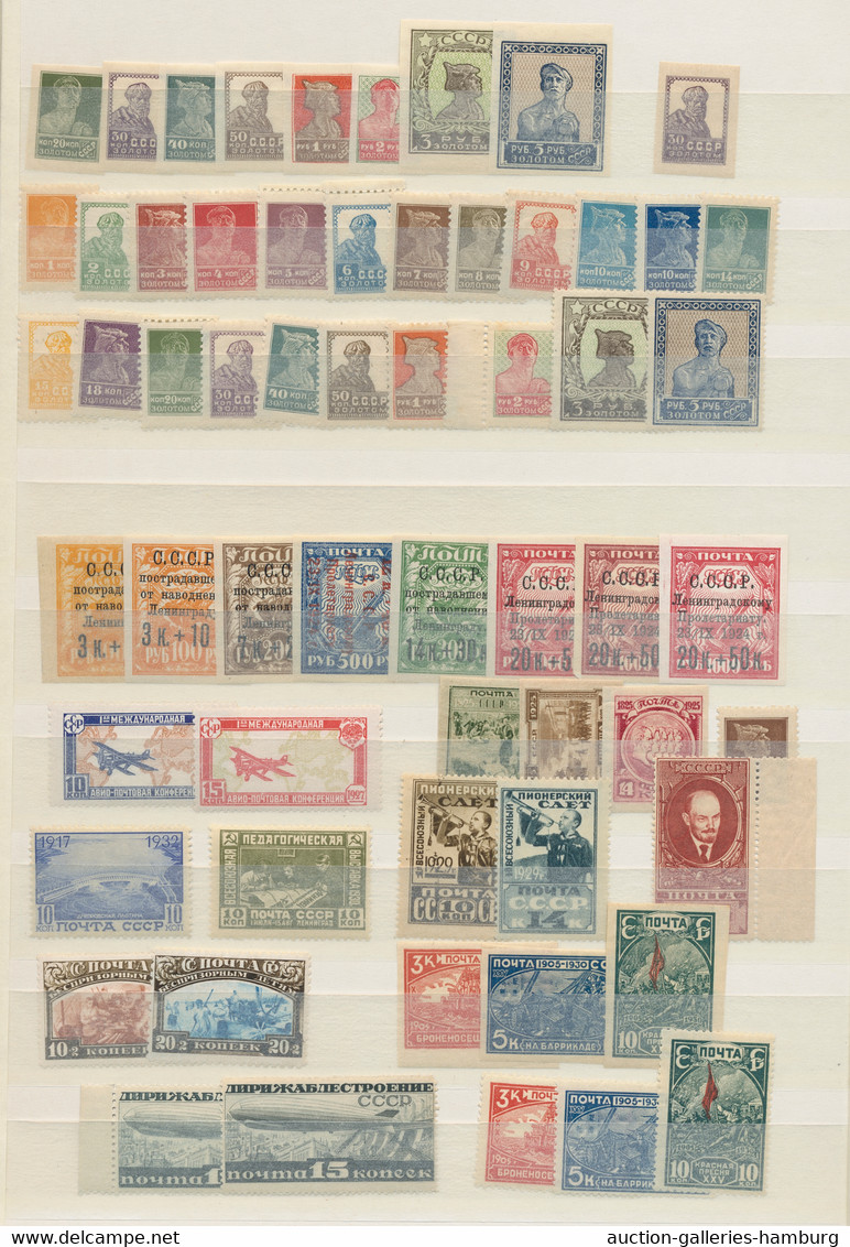 Sowjet Union: 1923-1991, Etwas Durcheinander Gesteckte Partie In 2 Einsteckbüche - Used Stamps