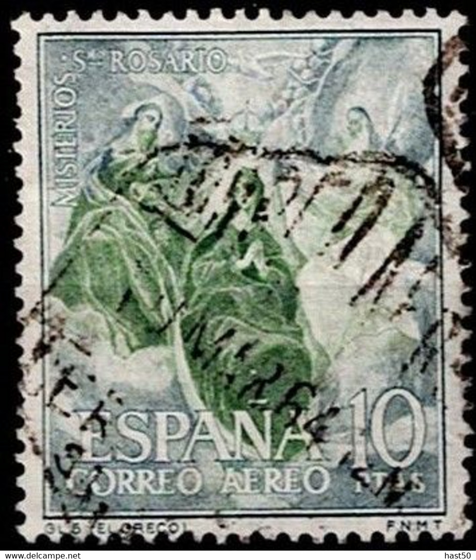 Spanien Spain Espagne - Die 15 Gesetze Des Rosenkranzes (EDIFIL 1477) 1962 - Gest Used Obl - Gebraucht